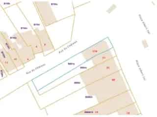 Grond te koop Trazegnies - Hoekhuis te slopen met tuin