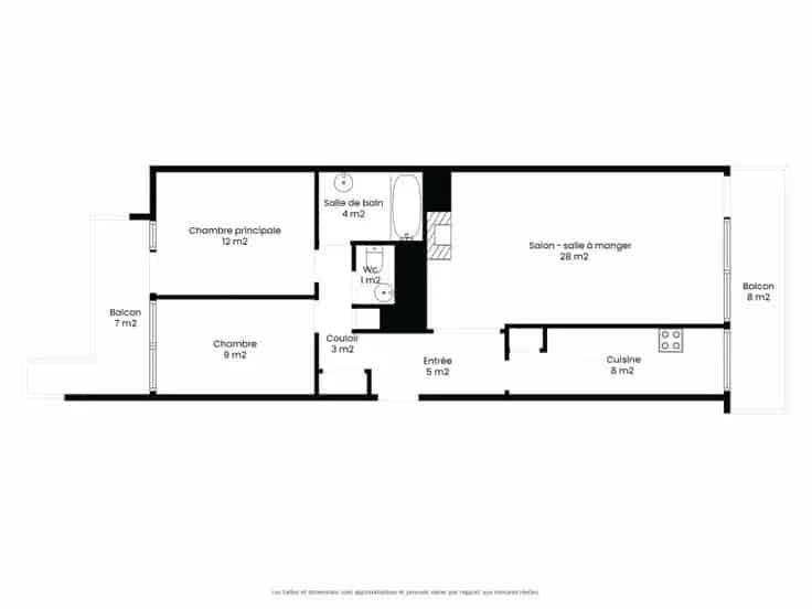 Appartement te koop Anderlecht 2 slaapkamers 2 terrassen
