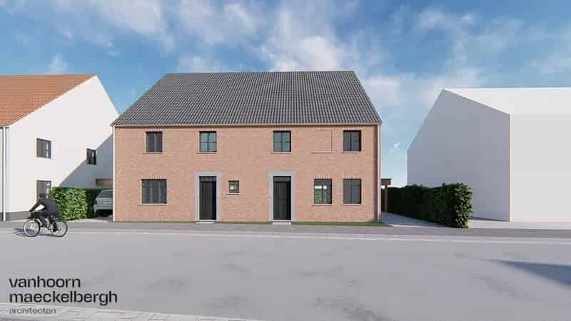 Ruime Nieuwbouw Gezinswoning Gistel Zonnige Tuin