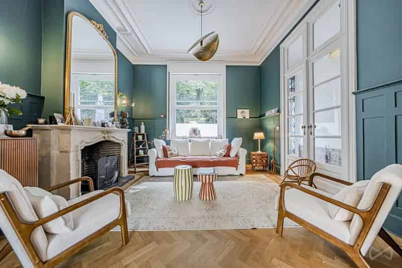 Buitengewoon huis met vijf slaapkamers in Uccle