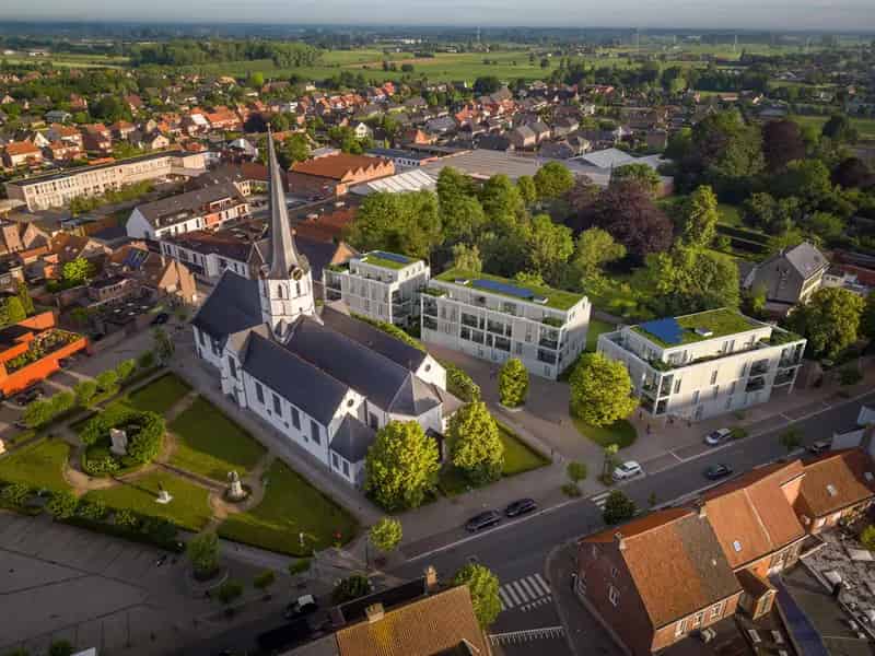 Nieuwbouwappartementen Sleidinge Centrum