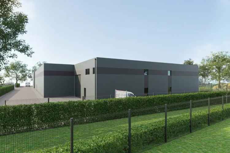 LOODS UNIT 7 VAN 283M² OP INDUSTRIETERREIN OUDE BUNDERS TE MAASMECHELEN