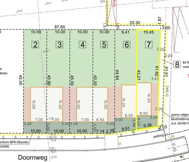 Bouwgrond LOT 7 Wichelen