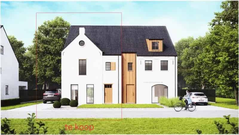 Nieuwbouw woning 4 slaapkamers Genk Landelijke Stijl