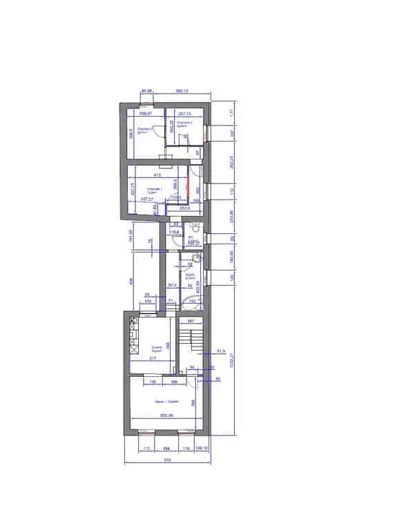 Appartementsblok 3 Appartementen 2 Garages