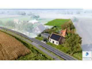 Villa te koop Beernem - Landelijke woning met bijgebouw en weiland