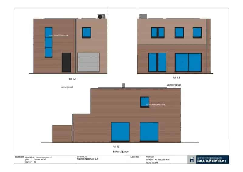 Nieuwbouw Huis 3 Slaapkamers Kuurne
