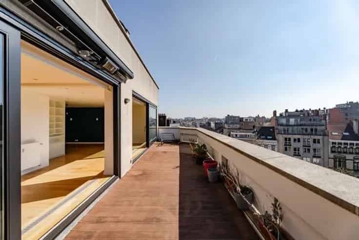 Penthouse te Koop Elsene - 172m² Terras - Nabij Etangs d'Elsene