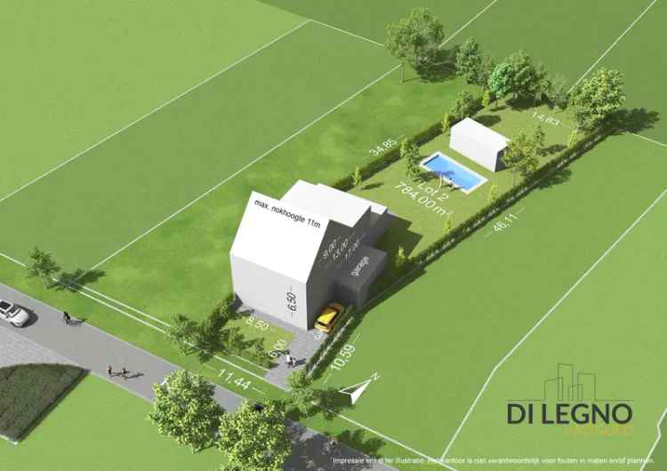 Bouwgrond te koop Lille 784m² HOB