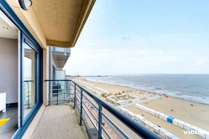 Koop appartement in Blankenberge met fenomenaal zicht op de kustlijn