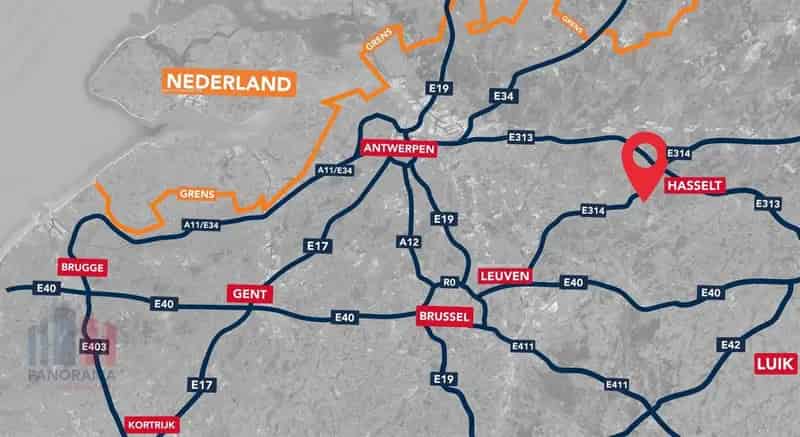 Nieuwbouw KMO Unit 284m² te Koop Stadsbeemd Halen