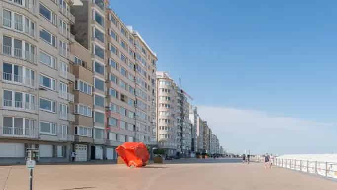 Appartement te huur Oostende Zeedijk Panoramisch Zeezicht