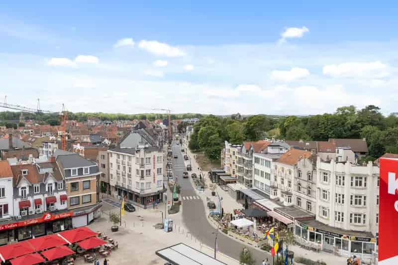 Penthouse te koop De Panne panoramisch zicht