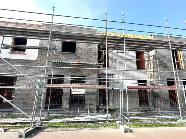 Nieuwbouw gezinswoning Assebroek 3 slaapkamers Zuidwest tuin