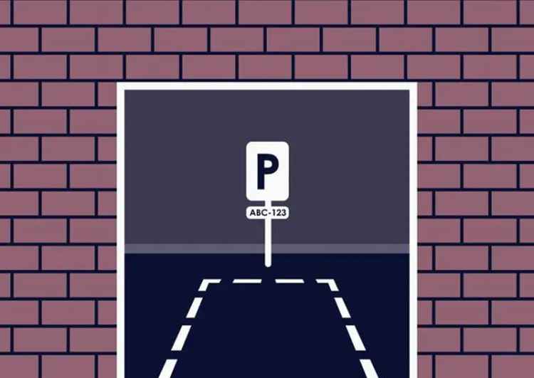 Autostaanplaats Ondergrondse Garage Goede Locatie