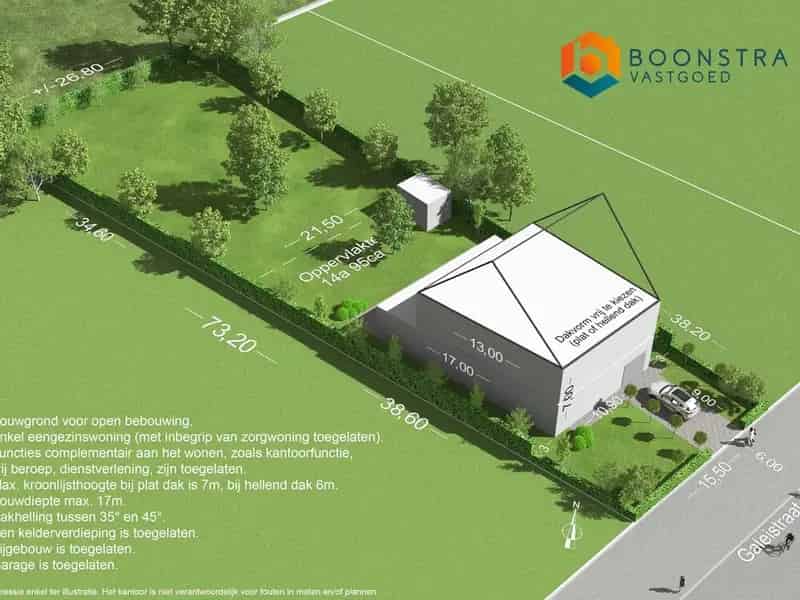 Bouwgrond te Putte 1495m² Open Bebouwing