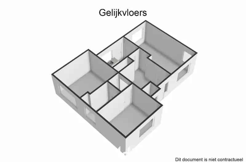 Te renoveren bungalow nabij Leuven
