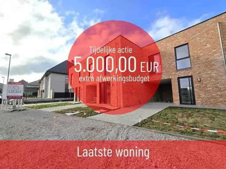 Moderne Nieuwbouwwoning Mere 3 slaapkamers Energiezuinig