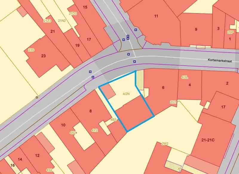 Bouwgrond te koop Torhout Centrum 253m2