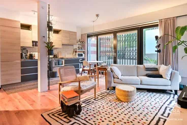Appartement te Koop Brussel Parlement Europese Wijk 74m² Terras Tuin