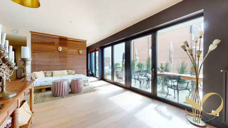 Appartement te Koop Elsene Louiza 1 Slaapkamer Zuidwest Terras