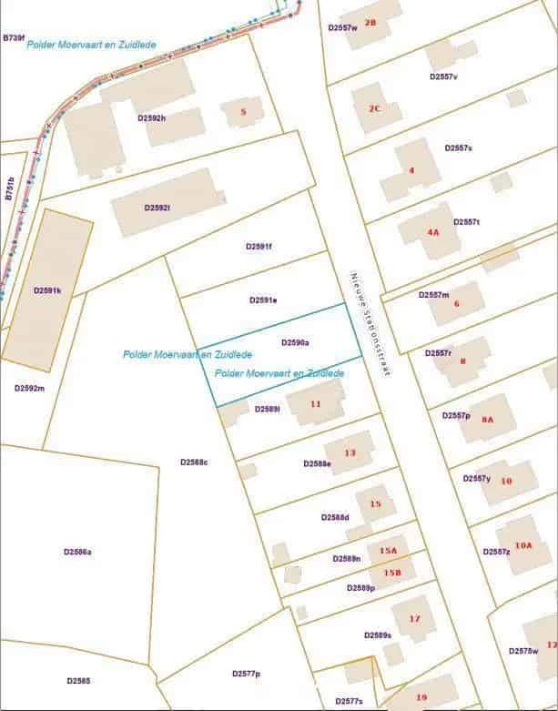 Bouwgrond Open Bebouwing 912m2