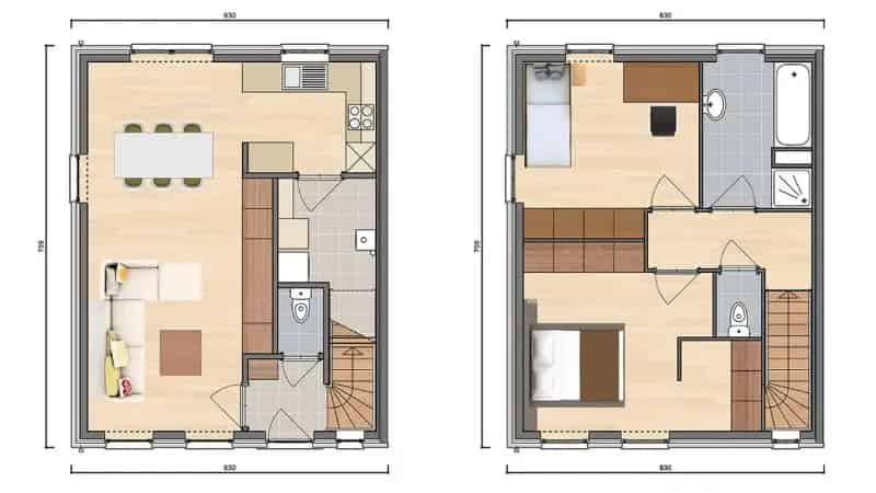 Nieuwbouw huis 3 slaapkamers Beernem