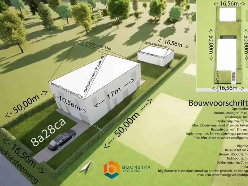 Bouwgrond Heist-op-den-Berg 828m² Open Bebouwing