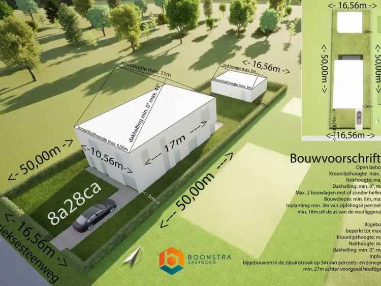 Bouwgrond Heist-op-den-Berg 828m² Open Bebouwing