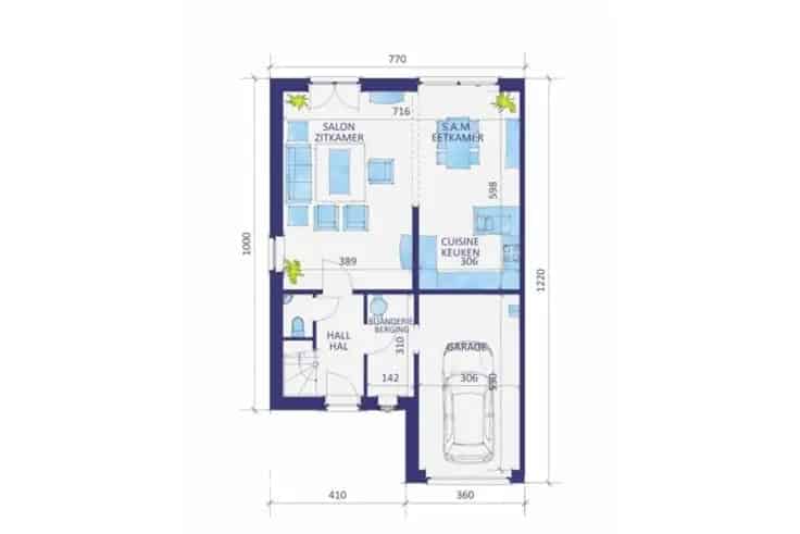Villa 3 Gevels PEB A+ Sleutel Op De Deur