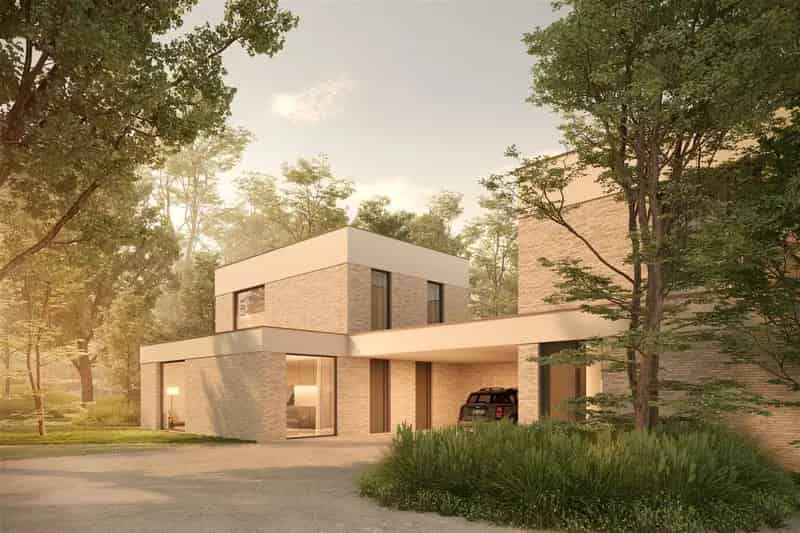 Huis te Huur Hansbeke: Moderne Villa in Groene Oase
