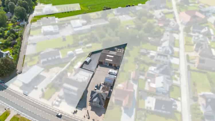 Huis te koop Geraardsbergen: Ruim bedrijfsgebouw met woonst
