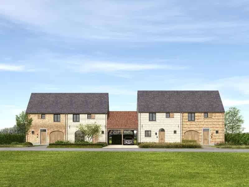 Halfopen Pastorijwoning Waasmunster Landelijk Karakter Ruwbouw