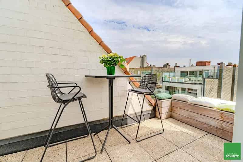 Lichtrijk Appartement Knokke Rubensplein Zuidgericht Terras