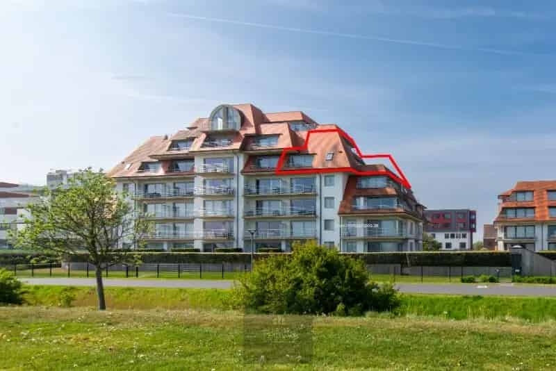 Penthouse te koop Nieuwpoort 3 slaapkamers luxe