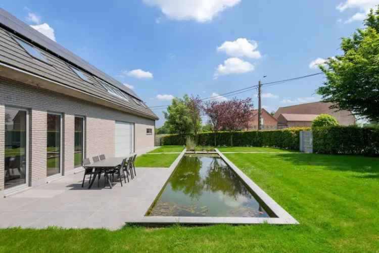 Koop luxe landhuis in Opwijk met multifunctionele ruimte