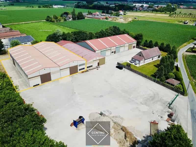 Magazijn met Kantoor te Huur Wingene 1500m²
