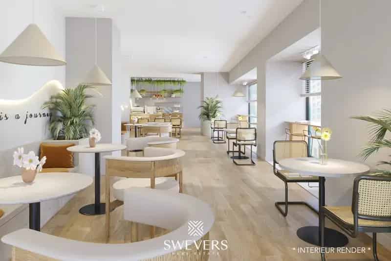 Handelspand met Duplexappartement te koop in Diepenbeek