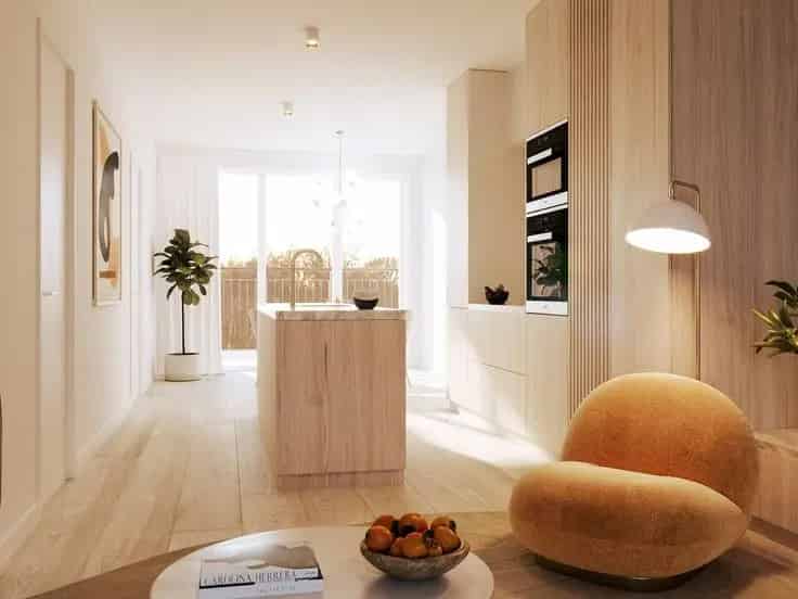 Appartement Te Koop Tour Taxis 2 Slaapkamers 95m2 Terras