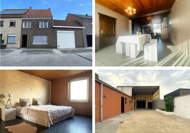 Op te frissen woning met 4 slaapkamers en LOODS!