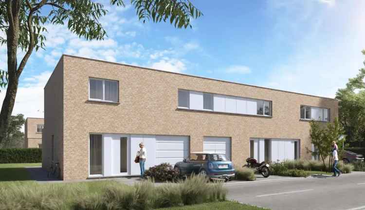 Moderne, gesloten woning