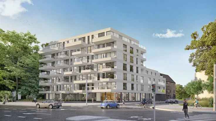 Te koop penthouse in Sint-Lambrechts-Woluwe met uitzicht op Maloupark