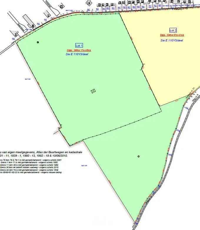 Landbouwgrond te Webbekom Diest Perceel 0110Y3 P0000