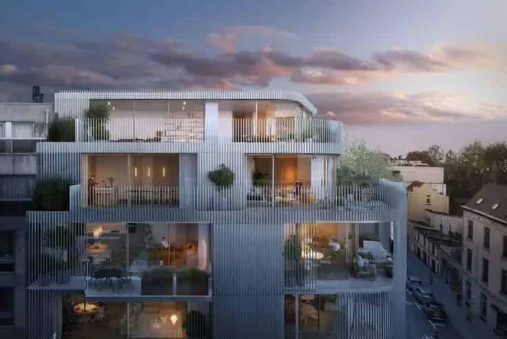 Appartement Te Koop Elsene 2 Slaapkamers Nabij Louisalaan