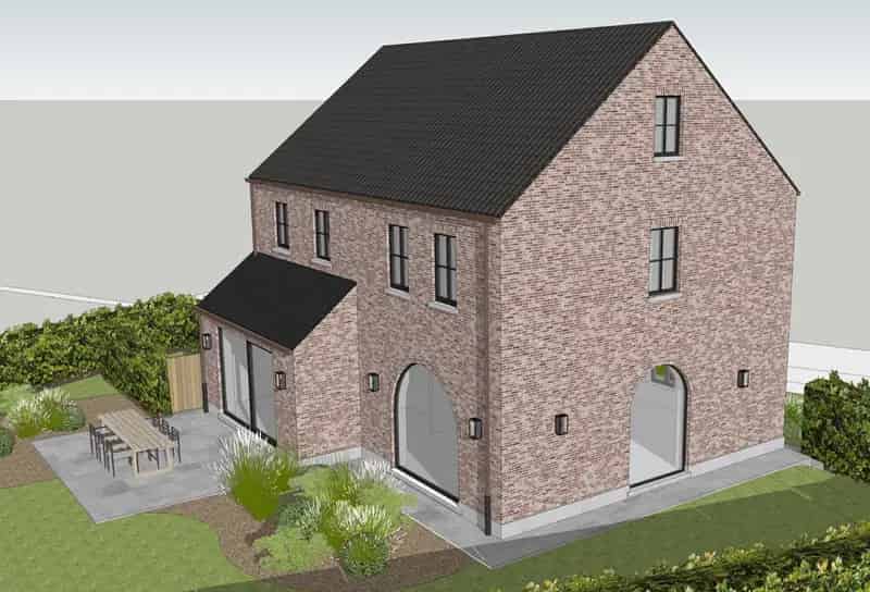 Bouwgrond te huur Lochristi 736m²