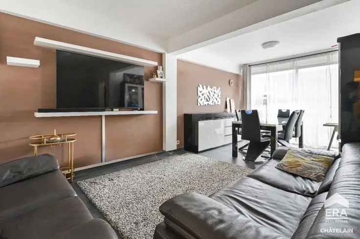 Appartement te Koop Schaarbeek Gemeenteplein 2 slaapkamers 83m²
