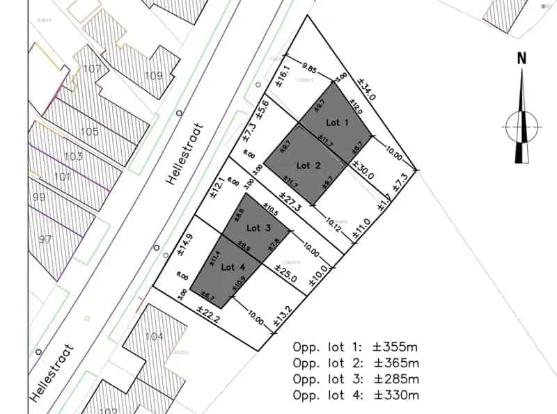 Bouwgrond 1375m² te verkavelen