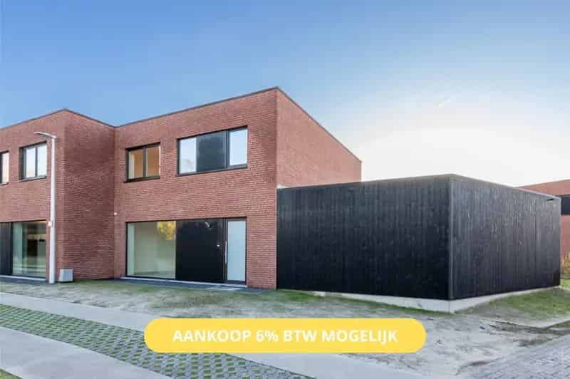 Nieuwbouwwoningen Wetteren Tuin 6 BTW