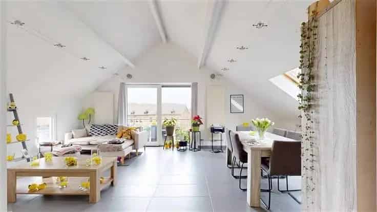 Penthouse Appartement Fontaine l'Eveque 2 slaapkamers