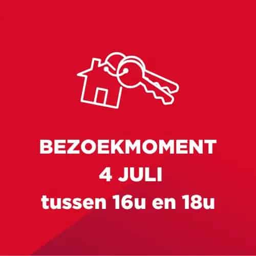 Dakappartement te koop Beveren Leie 2 slaapkamers groot terras